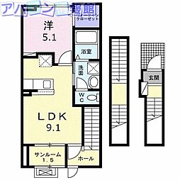 グリーンピア A 3階