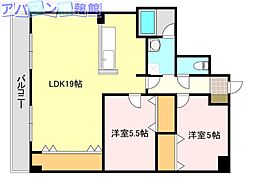 フローラルとやのIII 2階/-