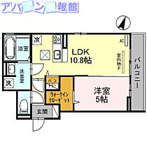 D-ROOM女池上山I  ｜ 新潟県新潟市中央区女池上山1丁目（賃貸アパート1LDK・1階・41.47㎡） その2