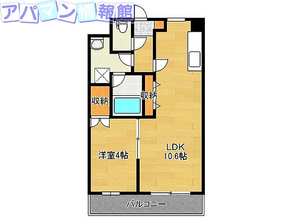 グレースガーデン南笹口 ｜新潟県新潟市中央区南笹口1丁目(賃貸マンション1LDK・1階・36.10㎡)の写真 その2