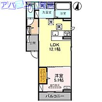 新潟県新潟市中央区幸町（賃貸アパート1LDK・1階・44.62㎡） その2