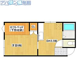 間取図画像 1DK