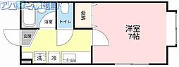 間取図画像 1K