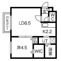 ラフレーズ菊水 3階
