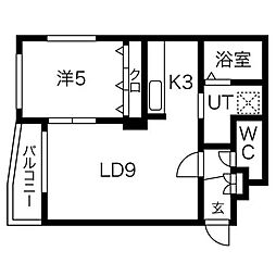 リッチモンド豊平公園 3階/-