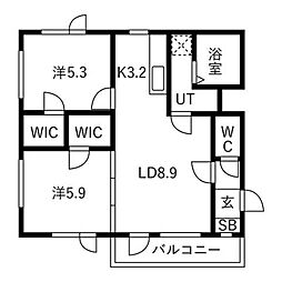 パークカーサ福住 3階/301