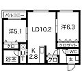 サンステージトヨヒラ3-32階7.3万円