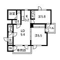 パークカーサ福住4階9.9万円
