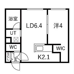 traident発寒南(トライデント) 1階/103