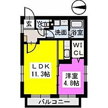 ステラOne諸岡 303 ｜ 福岡県福岡市博多区諸岡６丁目1-12（賃貸マンション1LDK・3階・40.86㎡） その2