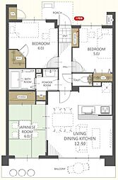 間取図画像 3LDK