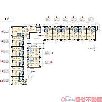 スプランディッド茨木天王 205 ｜ 大阪府茨木市天王１丁目36-3（賃貸マンション1LDK・2階・37.34㎡） その3