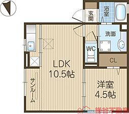エミールコート西脇 2階/202