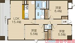 ルミナスベガ 2SLDKの間取図画像