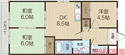 ハイツ'81 3DKの間取図画像