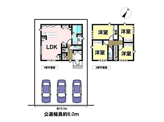 間取り 三重郡川越町大字北福崎　未居住一戸建て