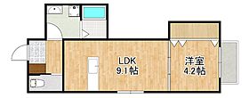 Base II 105 ｜ 鹿児島県霧島市隼人町真孝2490-12（賃貸アパート1LDK・1階・35.38㎡） その2