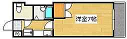 間取図画像 1K
