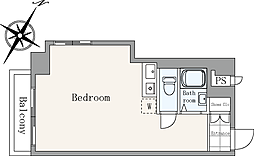 間取図画像 ワンルーム