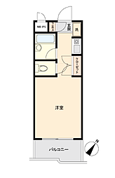 サンライフキャンパスピア長崎 ワンルームの間取図画像