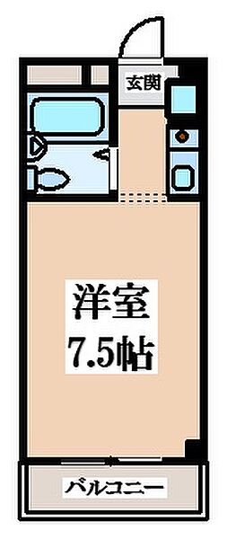 エンジェルハイツ昭和町 ｜大阪府東大阪市昭和町(賃貸マンション1R・4階・20.00㎡)の写真 その2