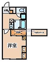 レオパレススズラン  ｜ 大阪府東大阪市衣摺3丁目（賃貸マンション1K・2階・22.70㎡） その2