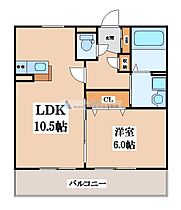 ドゥ・リュエルＡ  ｜ 大阪府東大阪市稲葉2丁目（賃貸アパート1LDK・1階・39.39㎡） その2