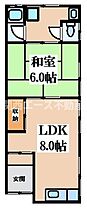 江瀬美文化  ｜ 大阪府四條畷市江瀬美町（賃貸アパート1LDK・1階・33.00㎡） その2