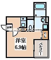 LaRegencia花園  ｜ 大阪府東大阪市稲葉3丁目（賃貸アパート1R・2階・23.18㎡） その2