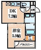 フジパレス弥刀V番館  ｜ 大阪府東大阪市友井1丁目（賃貸アパート1DK・3階・31.47㎡） その2