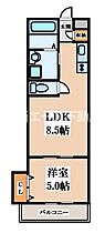 ロータス四条畷  ｜ 大阪府大東市明美の里町（賃貸アパート1LDK・3階・30.62㎡） その2