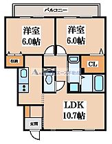 サンガーデン幸II  ｜ 大阪府大東市新田東本町（賃貸アパート2LDK・1階・55.57㎡） その2