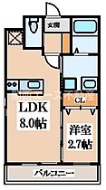 St・Residence南津の辺  ｜ 大阪府大東市南津の辺町（賃貸マンション1LDK・2階・26.23㎡） その2