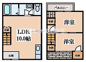 長堂3丁目貸家  ｜ 大阪府東大阪市長堂3丁目（賃貸テラスハウス2LDK・1階・52.56㎡） その2