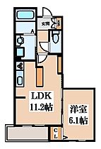 アミティ5  ｜ 大阪府東大阪市寿町3丁目（賃貸マンション1LDK・3階・41.45㎡） その2