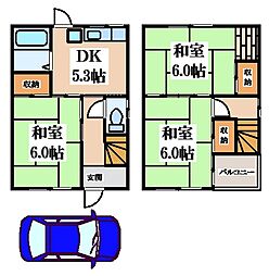🉐敷金礼金0円！🉐中石切町4丁目貸家