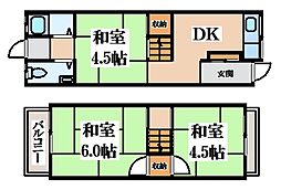 🉐敷金礼金0円！🉐三箇6丁目貸家