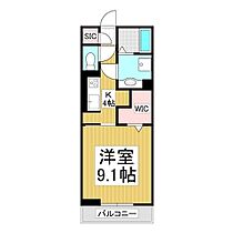 コンフォーティア中洲II　A棟  ｜ 長野県諏訪市大字中洲（賃貸マンション1K・3階・33.34㎡） その2