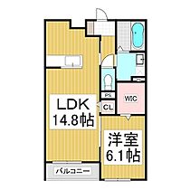 コンフォーティア茅野本町西　B棟  ｜ 長野県茅野市本町西（賃貸アパート1LDK・2階・50.02㎡） その2