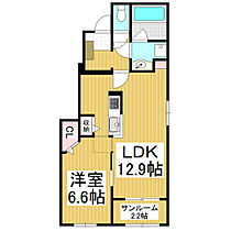 レジデンス　川久保　B  ｜ 長野県茅野市玉川（賃貸アパート1LDK・1階・50.81㎡） その2