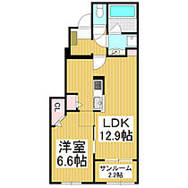 メゾン・ベレーナ  ｜ 長野県岡谷市長地権現町2丁目（賃貸アパート1LDK・1階・50.14㎡） その2