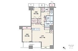 間取図画像 2SLDK