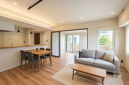 エクセル原宿グレイスコート 2LDKのリビング/ダイニング