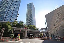 虎ノ門ヒルズレジデンシャルタワーの外観(北西側から)