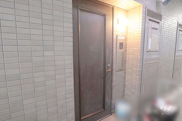 玄関 朝日白金台マンション 3階/-