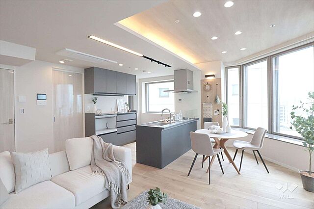 リビング/ダイニング カテリーナ三田タワースイート 28階/-