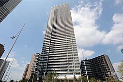 晴海フラッグサンビレッジT棟外観写真(南東側から)