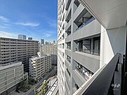 バルコニーからの眺め（北西方向）