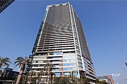 パークタワー勝どきミッドの外観(南西側から)