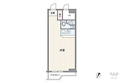 ウイン青山 ワンルームの間取図画像